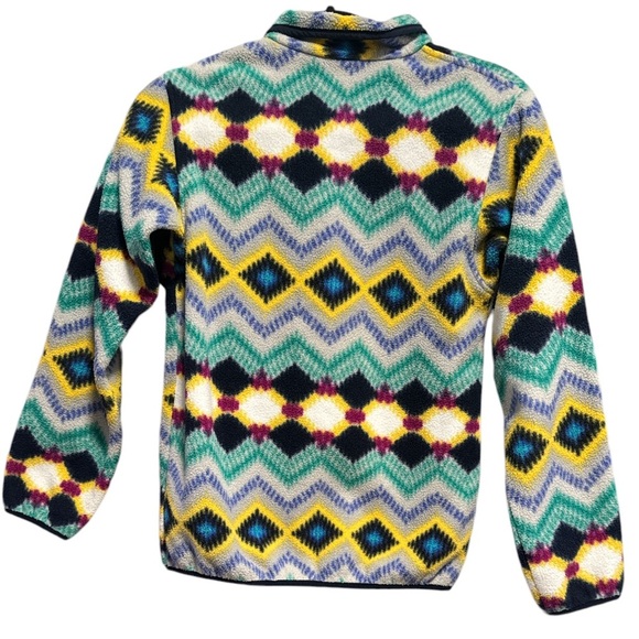 Patagonia Synchilla Snap-T Fleece Pullover Aztec sz XXS - Picture 2 of 5